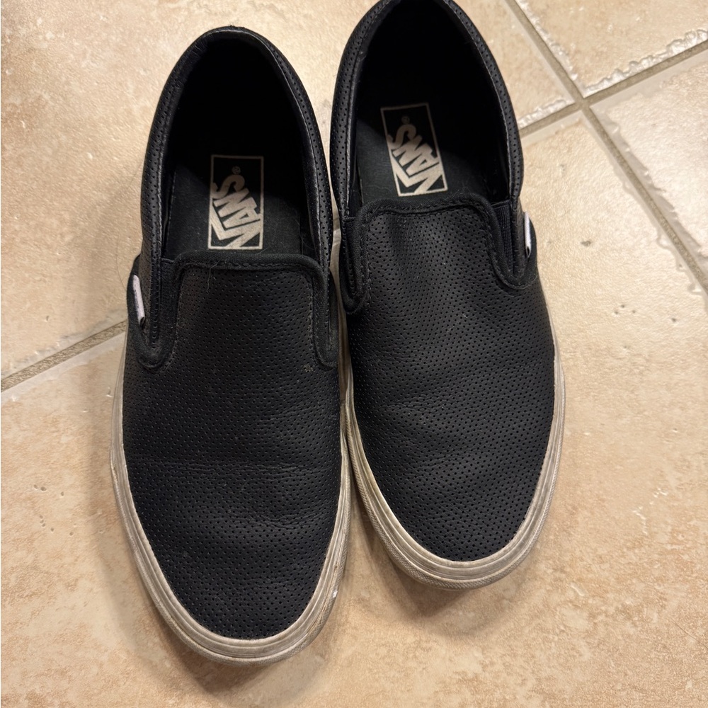 Vans slip on shoes women’s size 8 men’s 6.5